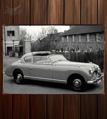 Металлическая табличка Jensen Interceptor Convertible